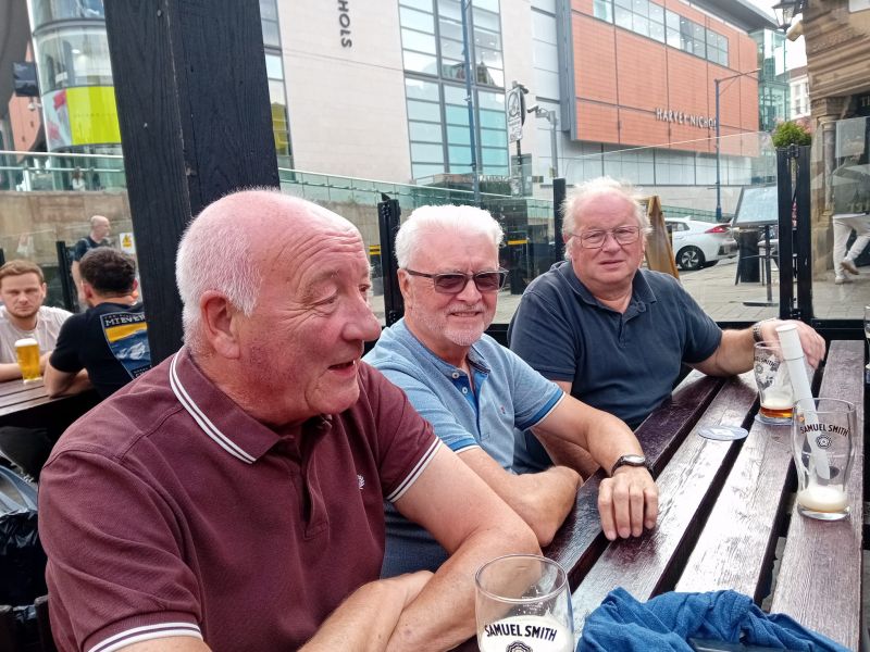 Terry Hall, Brian Egan and Graham Whiteside